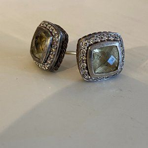 David Yurman lemon citrine earrings